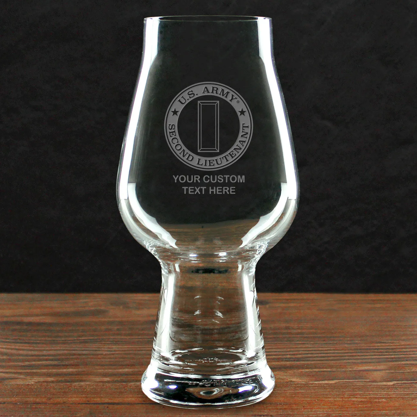 US Army 'Build Your Glass' Personalized 18.25 oz. Luigi Bormioli IPA Glass