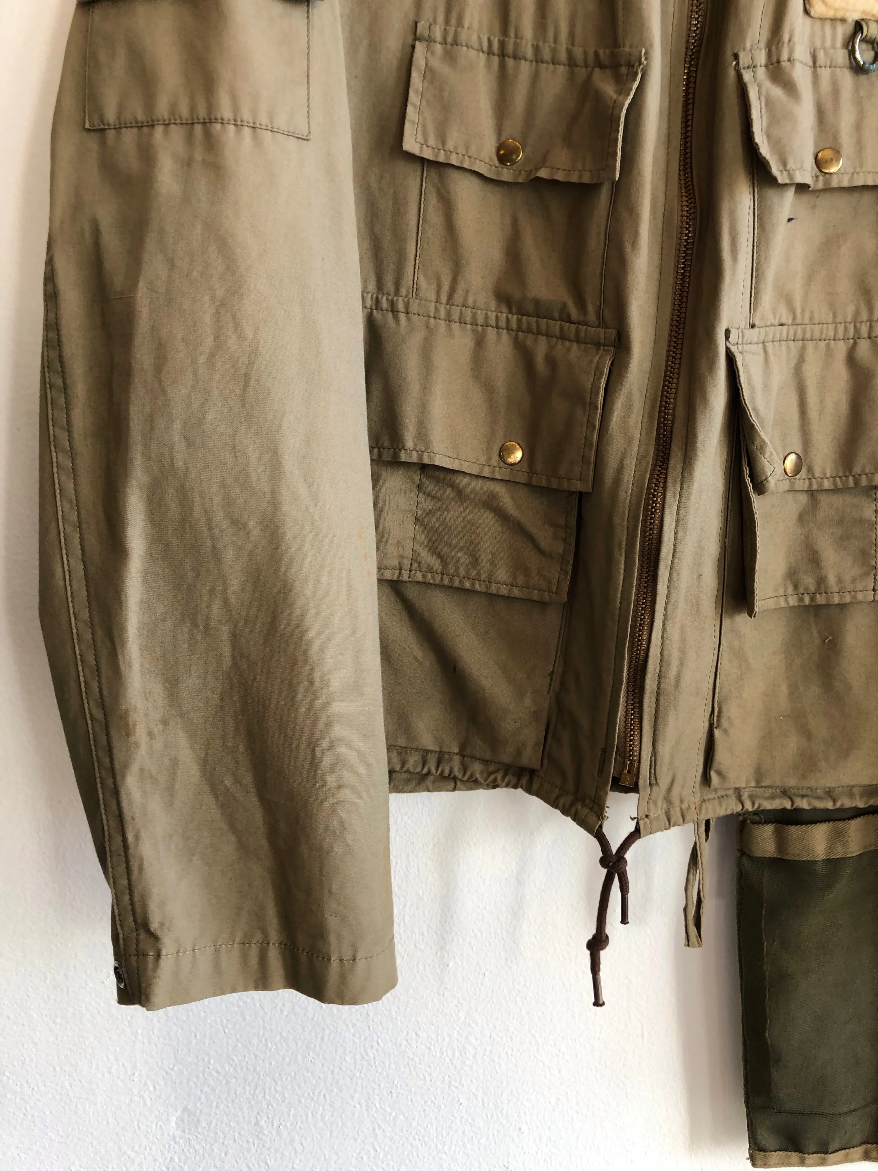 Vintage 1950s Woodstream/Masland Fly Fishing Jacket