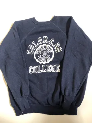 Vintage Deadstock 1970s Colorado College Sweatshirt