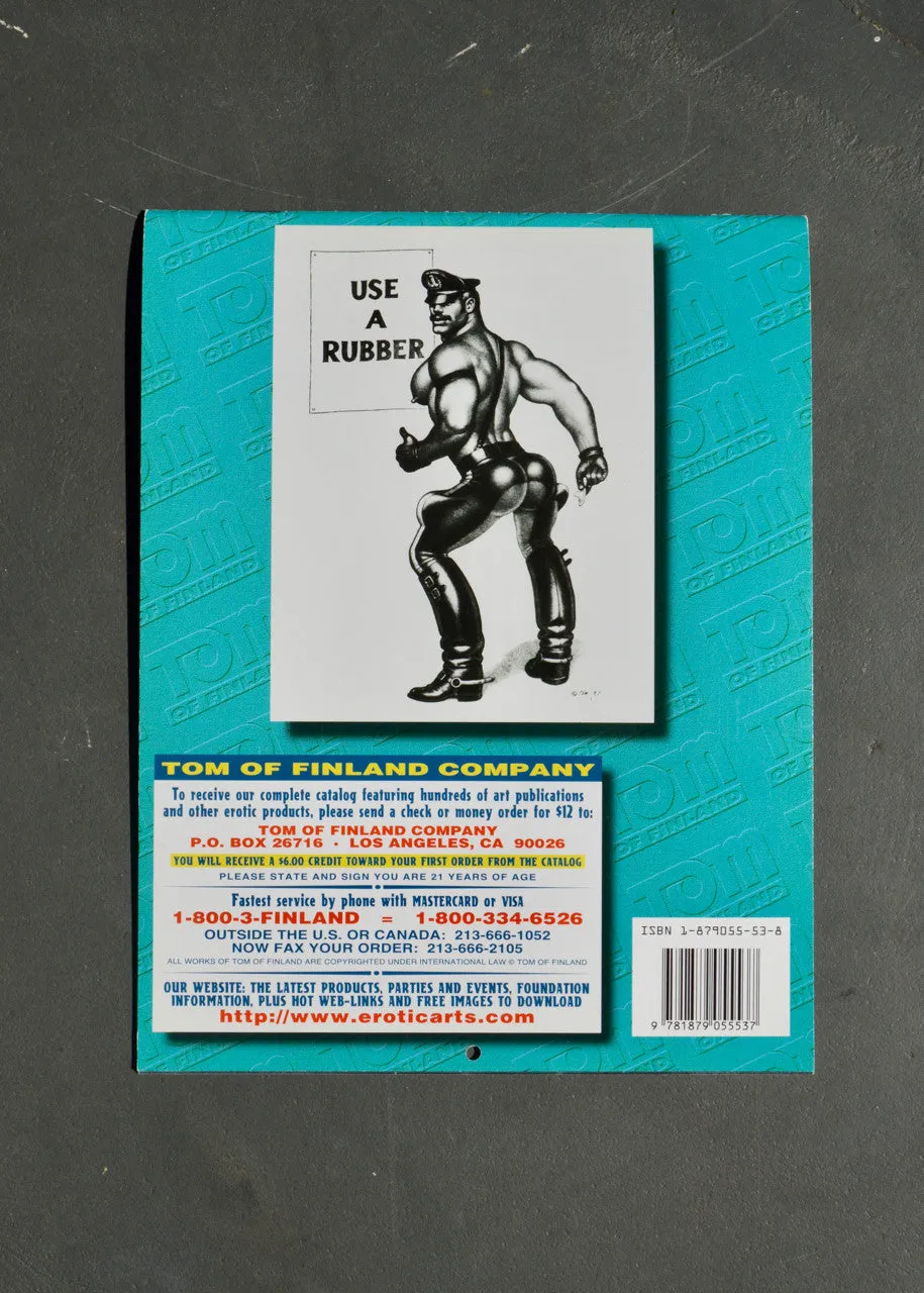 Vintage Tom of Finland 1999 Wall Calendar