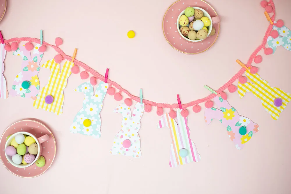 Violet Studio Pom Poms 36 pack  Hoppy Easter
