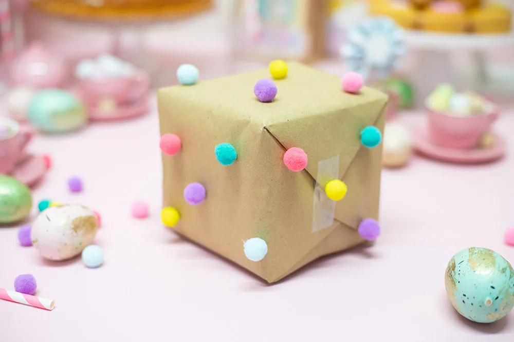 Violet Studio Pom Poms 36 pack  Hoppy Easter