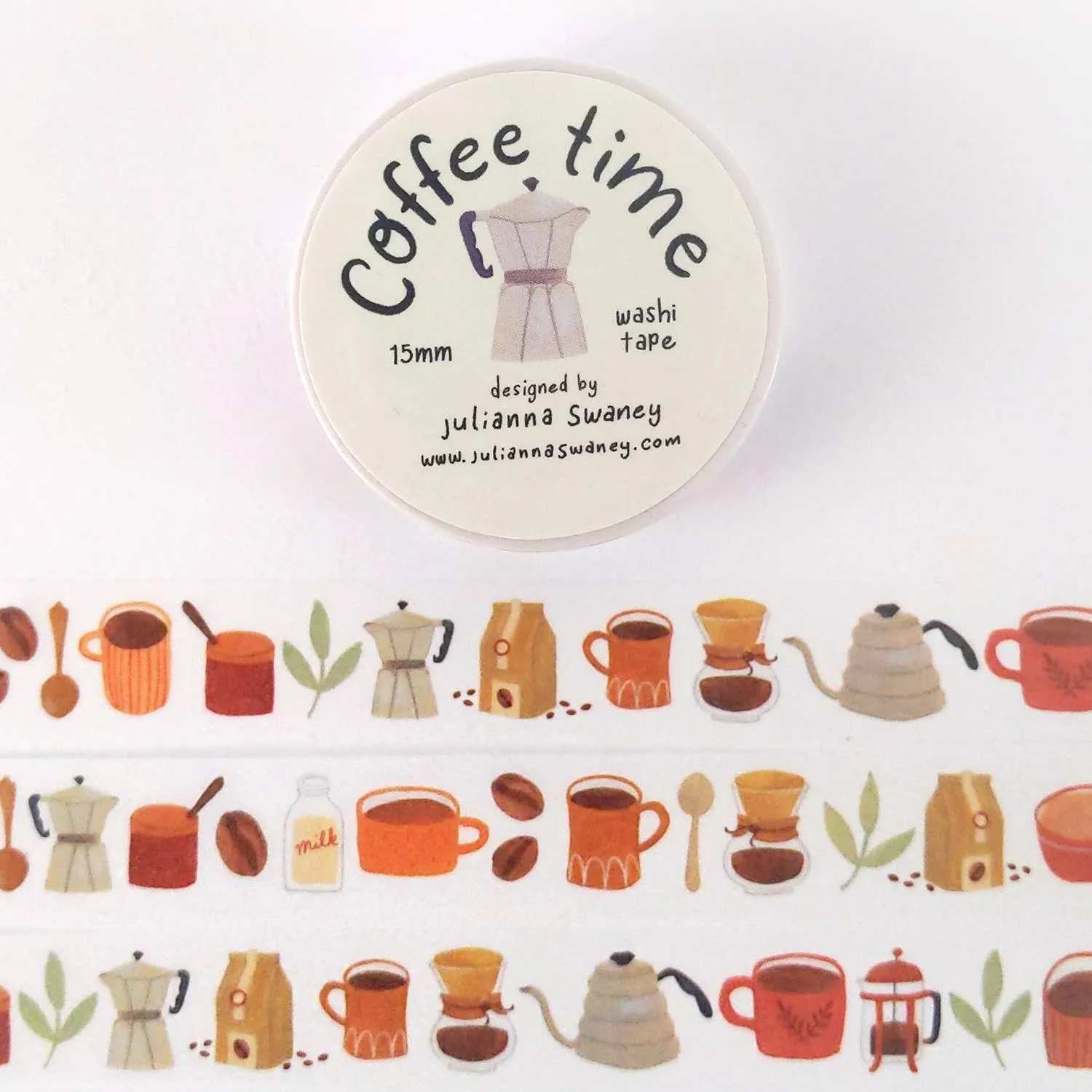 Washi Tape by Julianna Swaney: Coffee Time