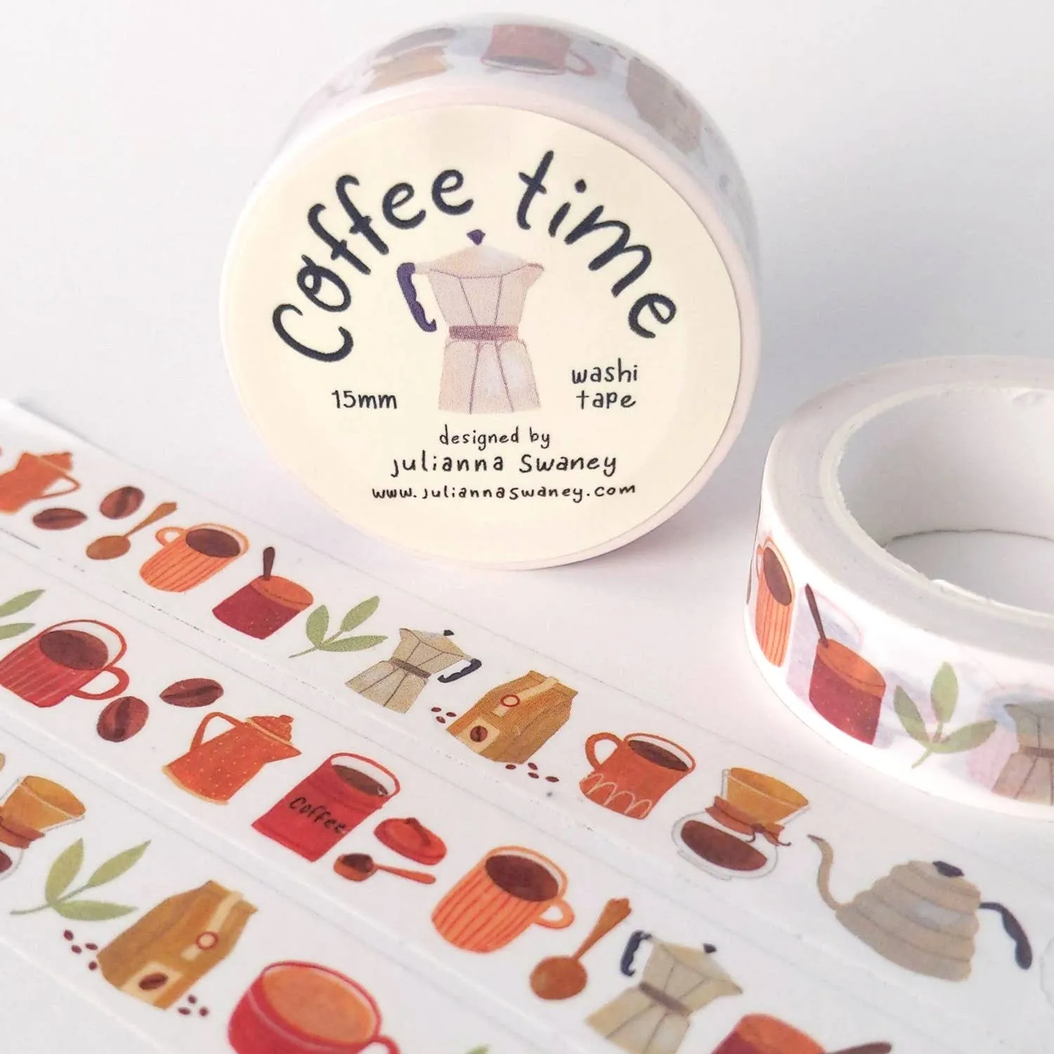 Washi Tape by Julianna Swaney: Coffee Time