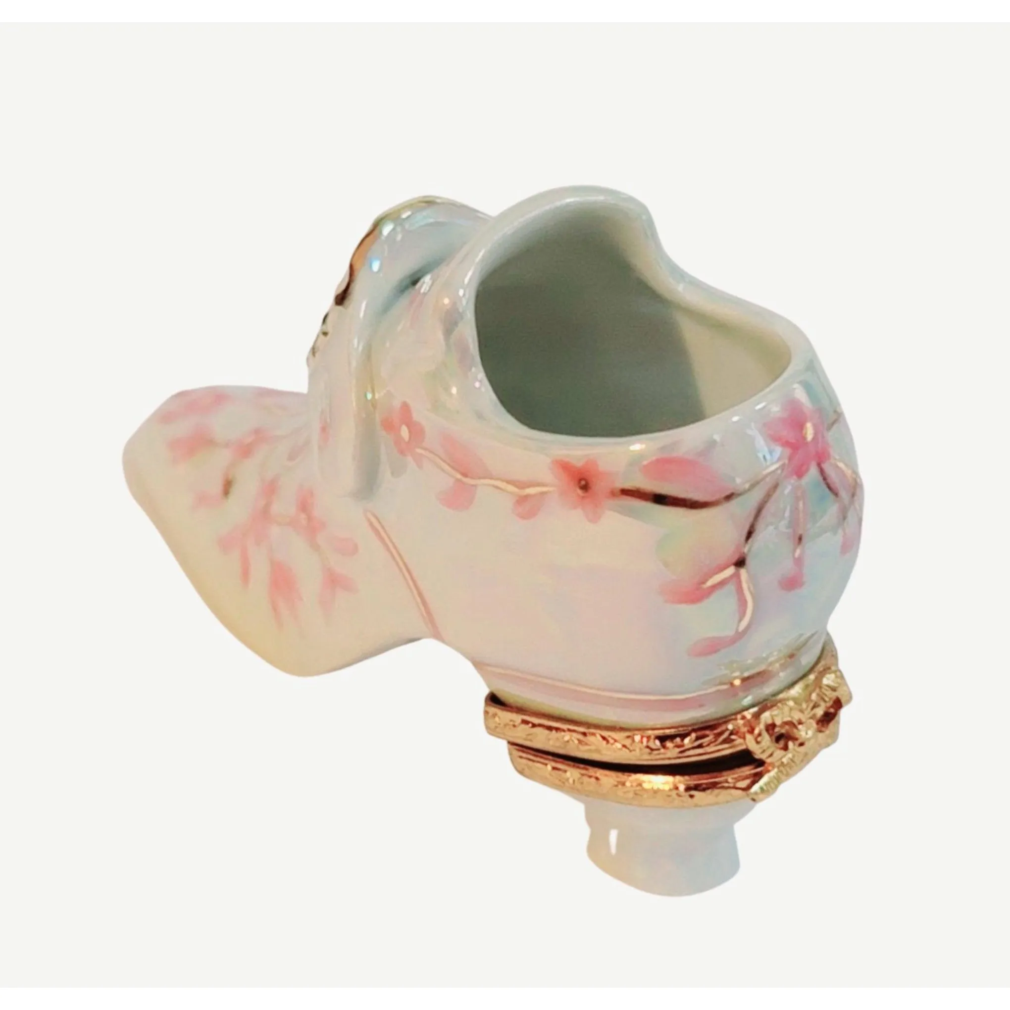 White Shoe Rainbow Glaze