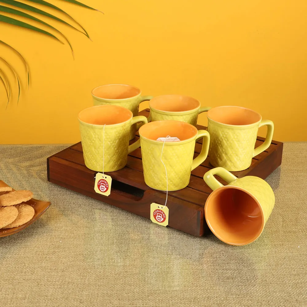 Yellow Springs Tea Cups Set of 6