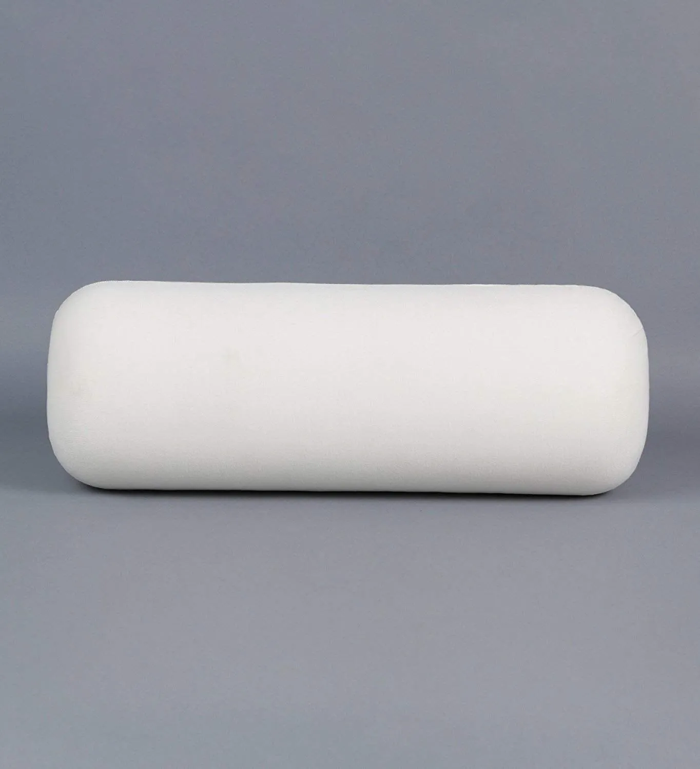 YRV Comfort & Luxury Home Furnishing & Hotel Comfort for Travel Puropse Solid White Polyester Fibre Bolster Pack of 1