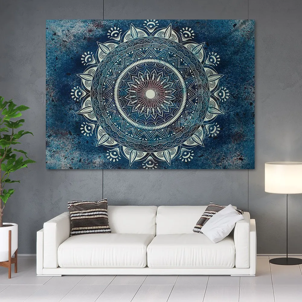 Zen Blue Tapestry