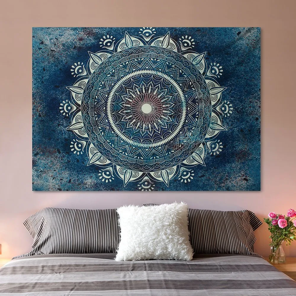 Zen Blue Tapestry