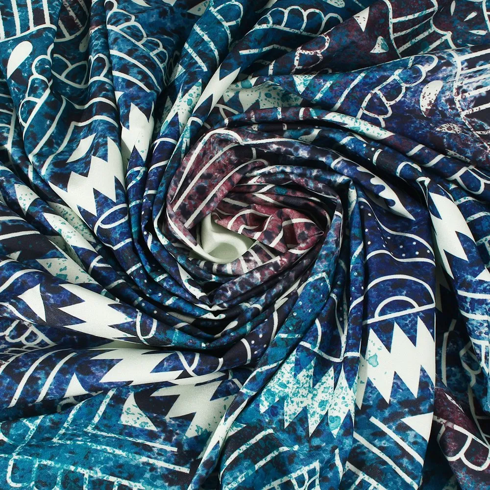 Zen Blue Tapestry