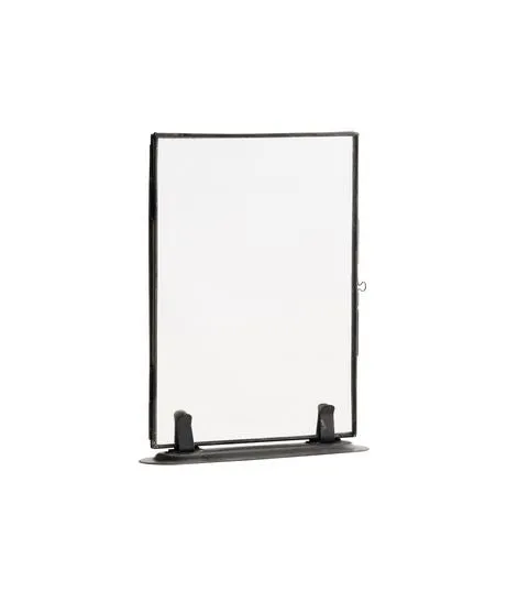 Zinc Edged Glass Frame on Stand